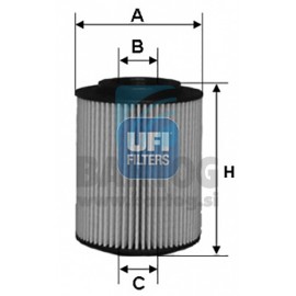 filter olja UFI 25.070.00