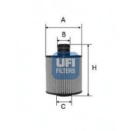 filter olja UFI 25.083.00