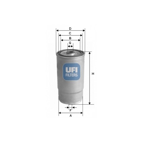 filter goriva UFI 24.379.00