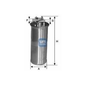 filter goriva UFI 24.001.00