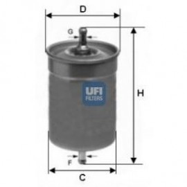 filter goriva UFI 31.722.00