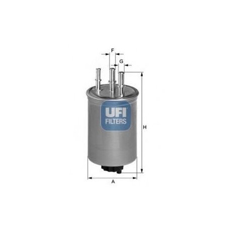 filter goriva Ufi 24.126.00