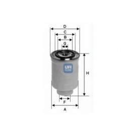 filter goriva UFI 24.366.00