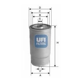 filter goriva UFI 24.384.00