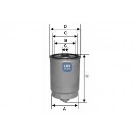 filter goriva UFI 24.350.00