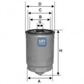 filter goriva UFI 24.128.00
