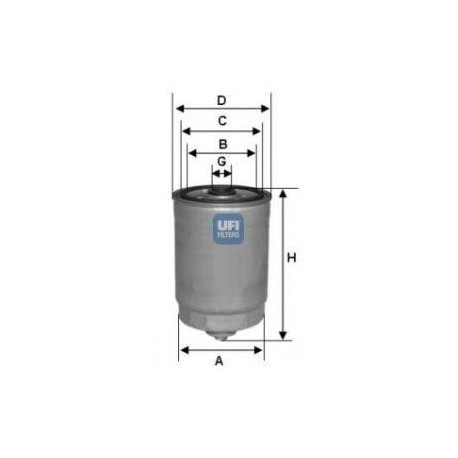 filter goriva UFI 24.128.00