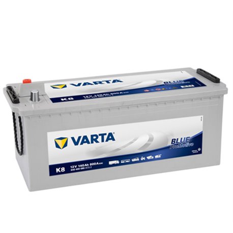 Akumulator Varta K8 140Ah L+ 800A(EN) 513x189x223, z robom