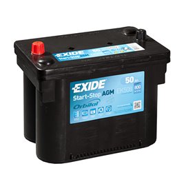 Akumulator Exide agm EK508 50Ah L+ 800A(EN) 260x173x206 50Ah