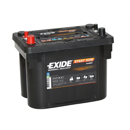 Akumulator Exide EM900 42Ah L+ 700A(EN) 230x173x206, orbital agm
