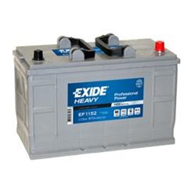 Akumulator Exide professional EF1202 115Ah D+ 870A(EN) 349x175x235, Iveco do 7,5tone, z robom 115Ah