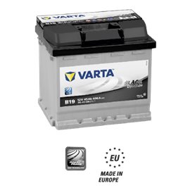 Akumulator Varta B19 45Ah D+ 400A(EN) 207x175x190