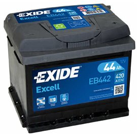 Akumulator Exide excell EB442 44Ah D+ 420A(EN) 207x175x175 44Ah-45Ah