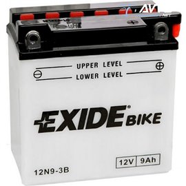 Akumulator Exide 12N9-3B 9Ah D+ 90A(EN) 135x75x139 moto