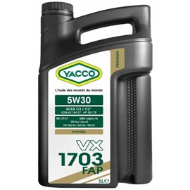 Olje Yacco VX 1703 FAP 5W30 5L
